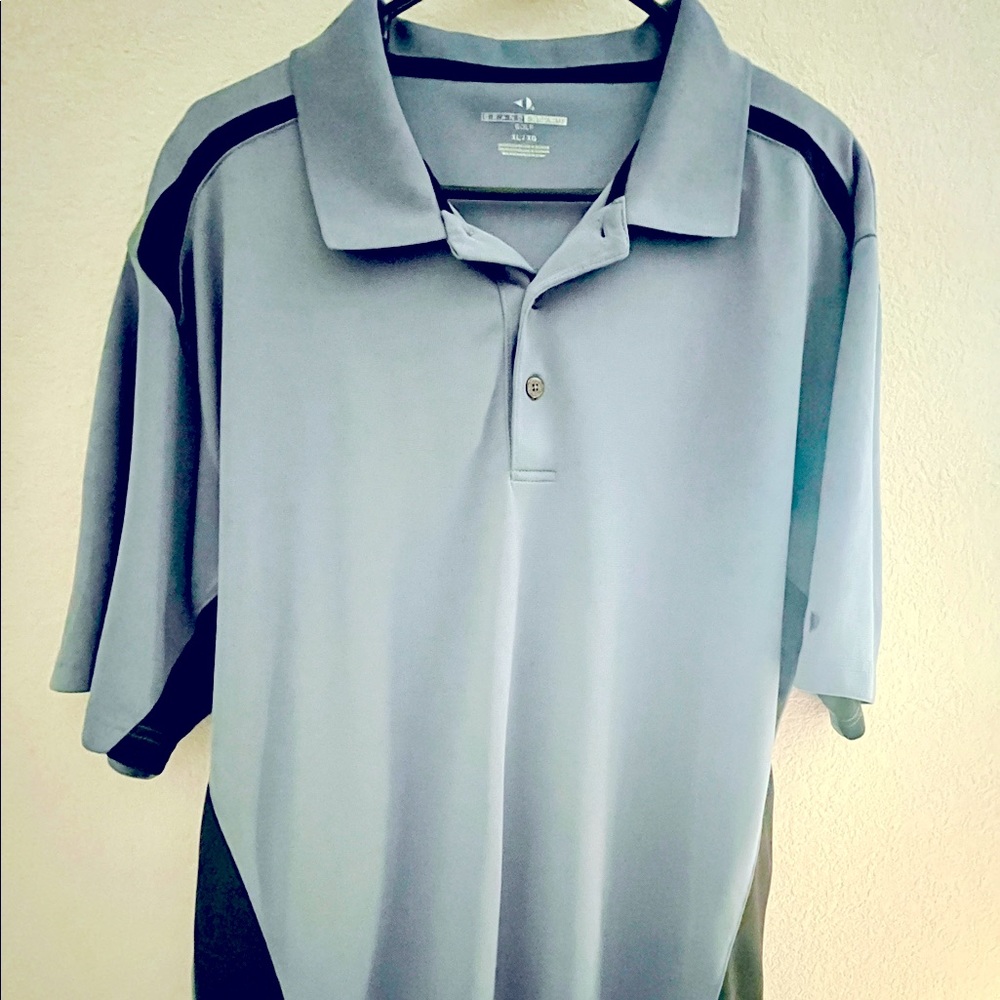 Grand Slam Polo Shirt Slate Blue